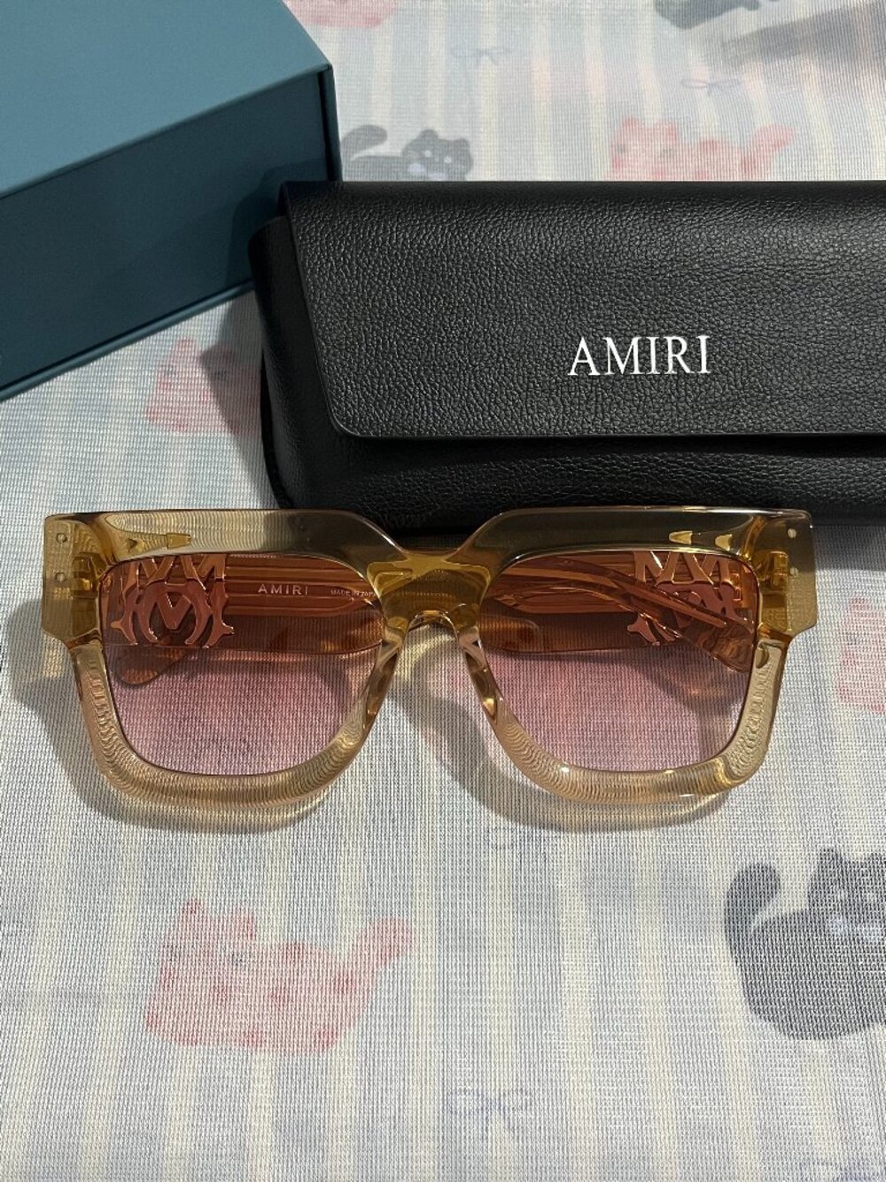 AMIRI Jumbo MA Square Sunglasses